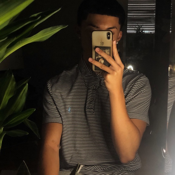 striped polo shirt - Picture 2 of 3